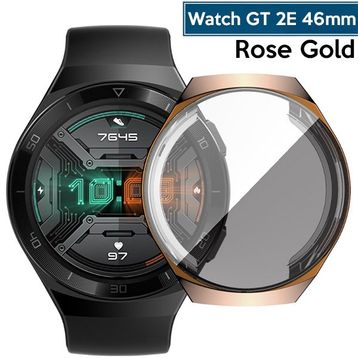 Ally Huawei Watch GT 2E 46 mm 360 Koruma Ultra İnce Silikon Kılıf