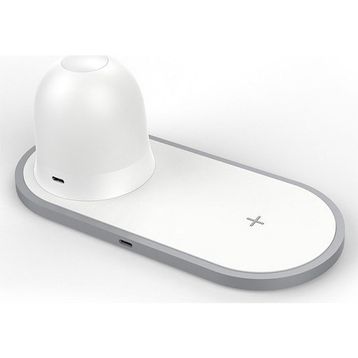 Ally Kablosuz Wireless Şarj Cihazı+Gece Lambası