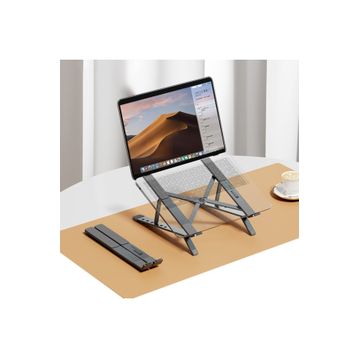 Ally MC N3-2 Gri Katlanabilir Metal Masaüstü Laptop Standı