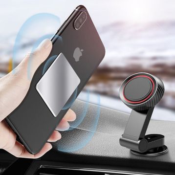 Ally Mıknatıslı Siyah Cam ve Torpido Üstü Araç Telefon Tutucu