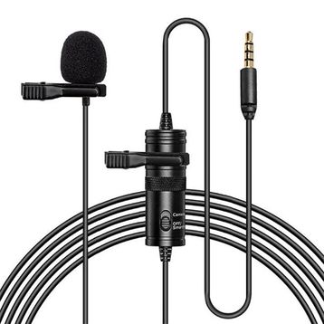 Ally Universal 3.5mm Jack Mini Mikrofon Ve Mavi Kulaklık