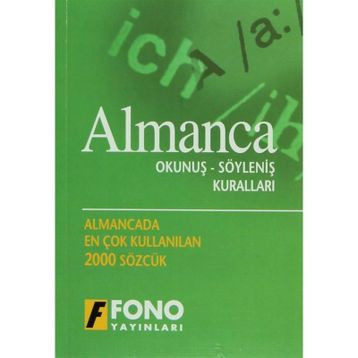 Almanca Okunuş - Söyleniş Kuralları - Aysun Kubilay