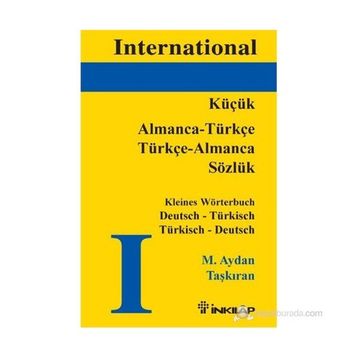 ALMANCA - TÜRKÇE TÜRKÇE ALMANCA (KÜÇÜK) - M. AYDAN TAŞKIRAN