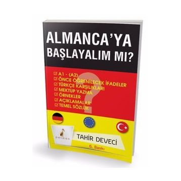 Almancaya Başlayalım Mı-Pelikan Yayınları