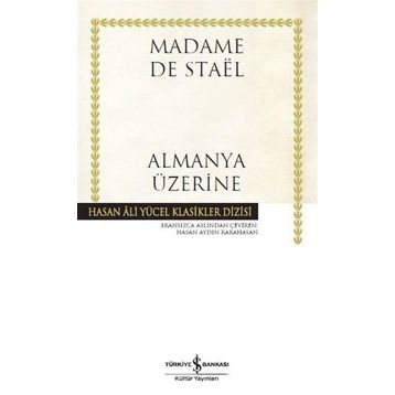 Almanya Üzerine - Madame De Stael