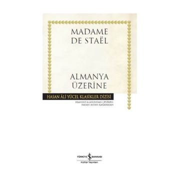 Almanya Üzerine - Madame De Stael
