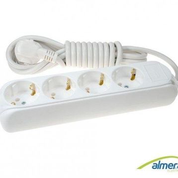 Almera 4'lü 3 m Topraklı Priz