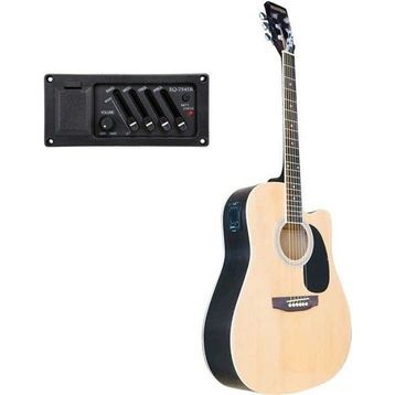 Almira F650N-C Naturel Elektro Akustik Gitar