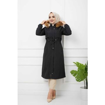 Alnida Collection Taba İçi Kürklü ve Su Geçirmez Kadın Kışlık Mont