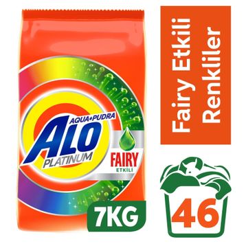 Alo Platinum Fairy Etkili Aquapudra 7 kg Toz Deterjan