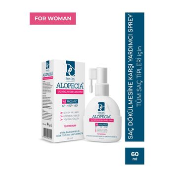 Alopecia Procapil Ve Igf Içerikli Saç Dökülmesine Karşı 60 ML Kadın Saç Spreyi