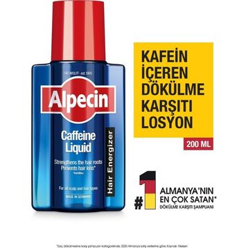 Alpecin 200 ml Kafein İçeren Dökülme Karşıtı Saç Losyonu