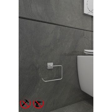 Alper Banyo Paslanmaz Kare Tuvalet Kağıtlığı