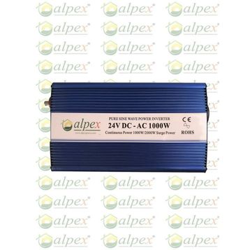 Alpex 1000 Watt 24 Volt Tam Sinüs İnverter