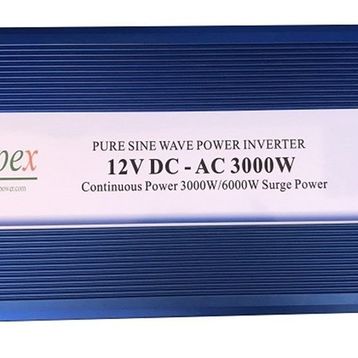 Alpex 3000 Watt 12 Volt Tam Sinüs Ekranlı İnverter