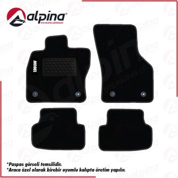Alpina BMW E46 Halı Paspas Seti
