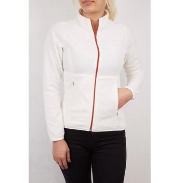 Alpinist 600505 Alpha Beyaz Tam Fermuarlı Kadın Polar