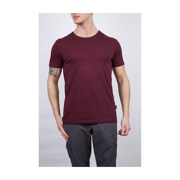 Alpinist Albino Vişne Erkek Basic T-shirt