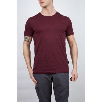 Alpinist Albino Vişne Erkek Basic T-shirt
