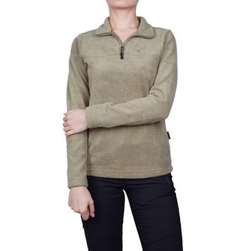 Alpinist High Hill Haki Kadın Polar Sweatshirt