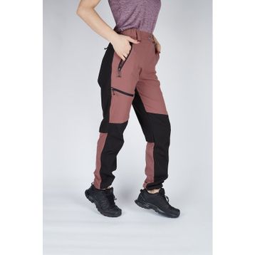 Alpinist Rugged Flex Pembe Siyah Kadın Pantolon