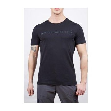 Alpinist Vassi Siyah Erkek T-shirt