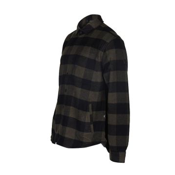 Alpinist Yeşil-Siyah Futura Ekose Erkek Outdoor Gömlek