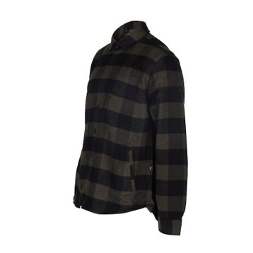 Alpinist Yeşil-Siyah Futura Ekose Erkek Outdoor Gömlek