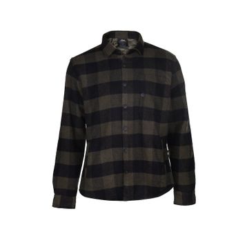 Alpinist Yeşil-Siyah Futura Ekose Erkek Outdoor Gömlek