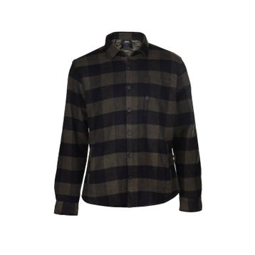 Alpinist Yeşil-Siyah Futura Ekose Erkek Outdoor Gömlek