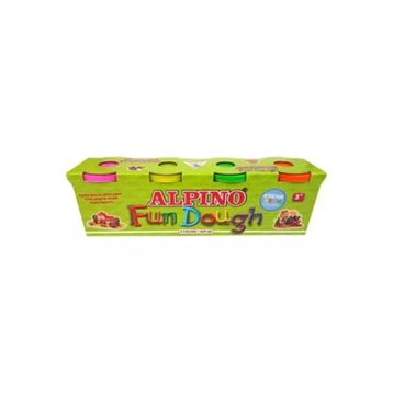 Alpino Fun Dough 4 Renk Oyun Hamuru