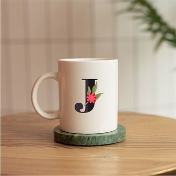 Alpşan Ticaret J Harfi Baskılı Kupa