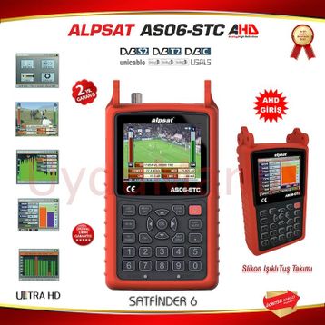 Alpsat AS06 Satfinder 6 Hd Uydu Bulucu