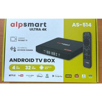 Alpsmart AS-514 32 GB 4K Android TV Box