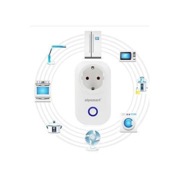 Alpsmart AS816-EU 16A Wi-Fi Akıllı Priz