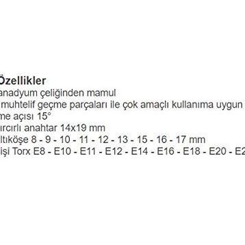 Altaş Carolus 1419 Torx Anahtar Seti