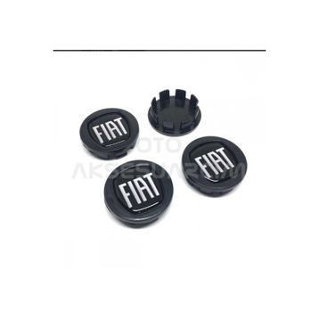 Altaş Siyah 4'lü 42 mm Fiat Orijinal Tip Geçme Jant Göbeği