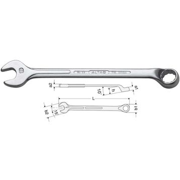 Altaş Uzun Tip 29 mm Kombine Anahtar