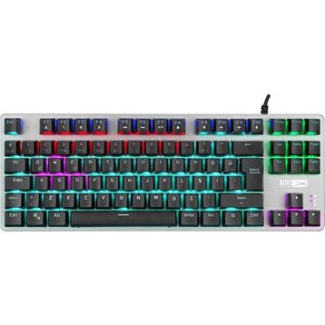 Altec Lansing ALGK8404 Siyah-Gümüş Blue Switch Rgb Oyuncu Klavyesi