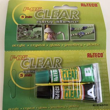 Alteco F05-6G-SET 6x6 gr Şeffaf Epoksi Yapıştırıcı