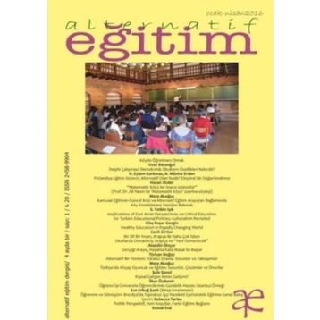 Alternatif Eğitim Dergisi Sayı: 1 - Kolektif