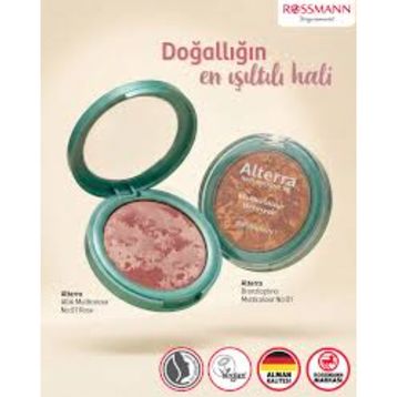 Alterra Multicolour No:01 Rose 9 gr Allık