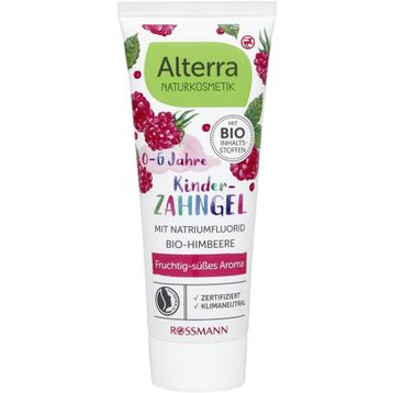 Alterra Organik Ahududulu ve Organik Çilek Ekstraktlı 75 ml Diş Jeli