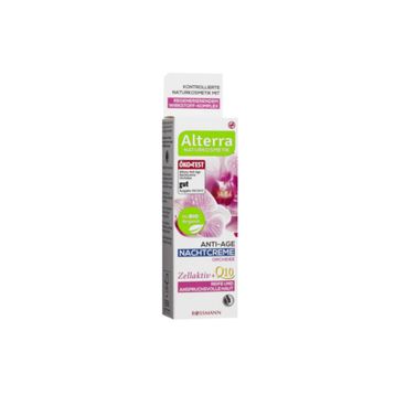 Alterra Organik Argan Yağlı ve Orkide Özlü 50 ml Yaşlanma Karşıtı Gece Kremi