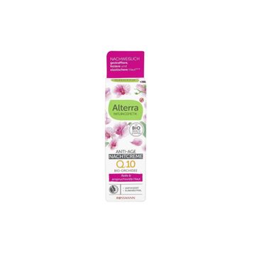 Alterra Organik Argan Yağlı ve Orkide Özlü 50 ml Yaşlanma Karşıtı Gece Kremi