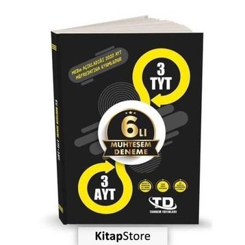 Altılı Muhteşem Deneme 3 TYT - 3 AYT Kollektif Tandem Yayınları