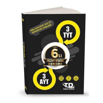 Altılı Muhteşem Deneme 3 TYT - 3 AYT Kollektif Tandem Yayınları
