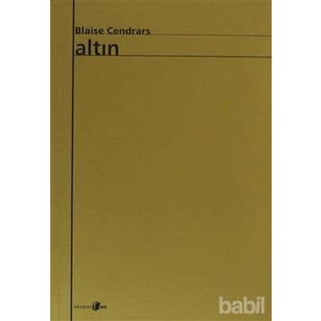 ALTIN - BLAISE CENDRARS
