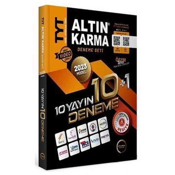 Altin Karma 2023 Yks Tyt 10+1 Video Çözümlü Deneme Seti