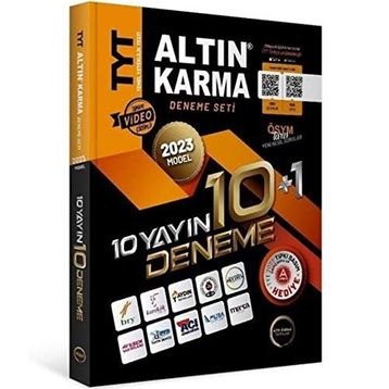 Altin Karma 2023 Yks Tyt 10+1 Video Çözümlü Deneme Seti